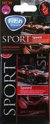 Ароматизатор подвесной Fresh Sport Dry Speed 94829