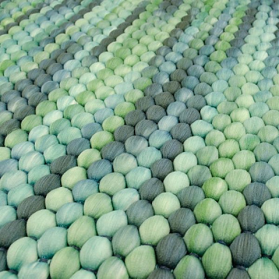 Килимок для ванної Home Line Bubble 60х90 см бірюзовий