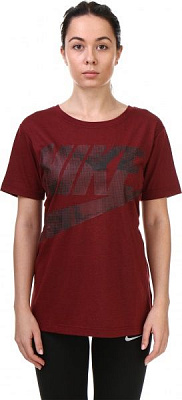 Футболка Nike W NSW TEE GLACIER 855546-619 M красный