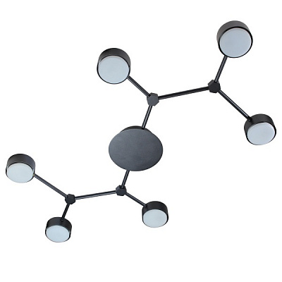 Люстра Светкомплект Atom 6xGX53 черный 