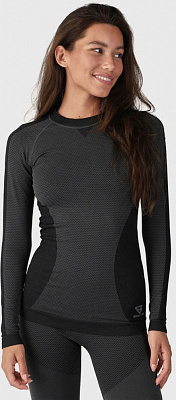 Термофутболка TANZIAS WOMEN THERMO TOP 2322240002-9999 р.M чорний