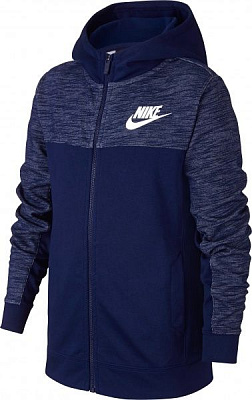 Джемпер Nike B NSW HOODIE FZ ADVANCE AJ0117-478 р. S синій