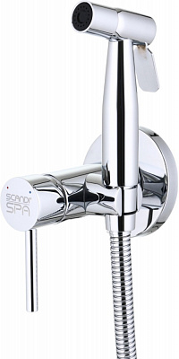 Смеситель ScandiSPA Vali с гигиеническим душем хром