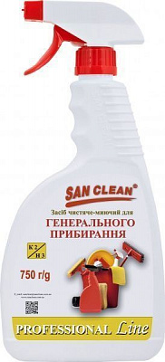 Средство SAN CLEAN PROF Line Генеральная уборка 0,75 л