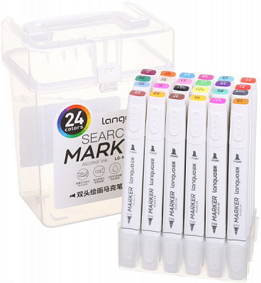Набір маркерів Search markers 24 шт LG-M102 різнокольоровий
