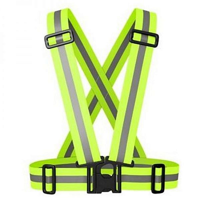 Жилет сигнальный Lahti Pro р. one size рост универсальный L9010200 салатовый
