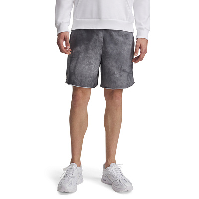 Шорты Under Armour Rival Terry AOP8inShortQ1 1390146-025 р. M серый