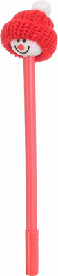 Ручка шариковая Новогодний снеговик 1 