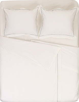 Комплект постільної білизни Solid сімейний срібний La Nuit