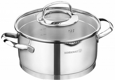 Каструля з кришкою Steama 3 л (A1991) Korkmaz