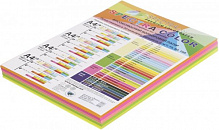 Бумага офисная цветная Spectra Color A4 75 г/м неоновая Rainbow Cyber 250 листов разноцветный 