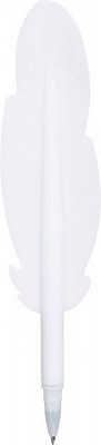 Ручка шариковая Перо, белый 