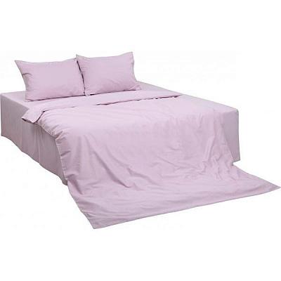 Комплект постільної білизни Solid 1,5 пудра La Nuit