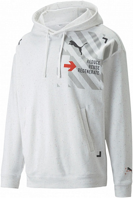 Джемпер Puma RE:Collection Graphic Hoodie 53395865 р. 2XL серый