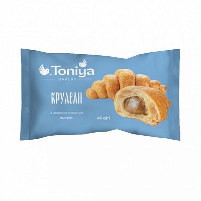 Круассан Toniya с наполнителем из сгущенки 40 г