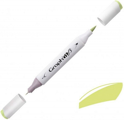 Маркер двусторонний Graph'it GI88220 фисташковый 