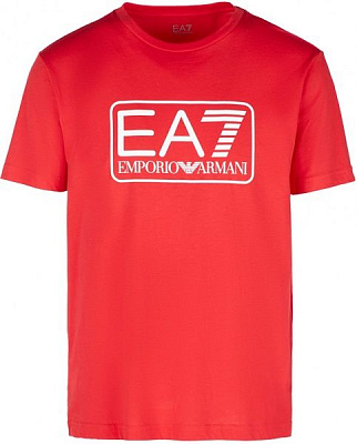 Футболка EA7 8NPT10-PJNQZ-1450 р.XL червоний