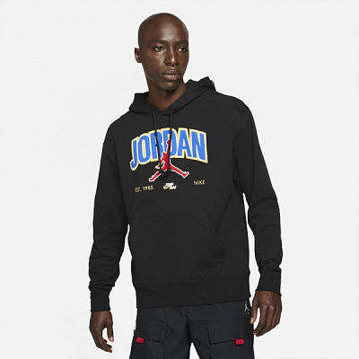Джемпер Jordan M J JMPMN FLC PO DA7184-010 р. M чорний