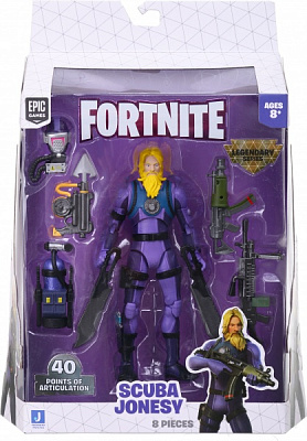 Фигурка коллекционная Jazwares Fortnite Legendary Series Scuba Jonesy S9 