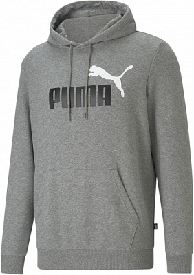 Джемпер Puma ESS+ 2 Col Big Logo Hoodie 58676503 р. XL серый
