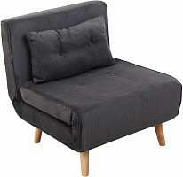 Крісло розкладне Центр Меблів НОТТ 765х1550 мм графіт