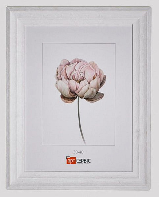 Рамка для фото Арт-Сервіс ЭА-01699 30х40 см белый/белый 