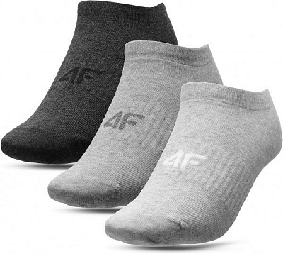 Шкарпетки 4F NOSD4-SOD302-27M+25M+24M сірий р.39-42
