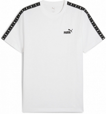 Футболка Puma ESS TAPE Tee 68467402 р.XL белый