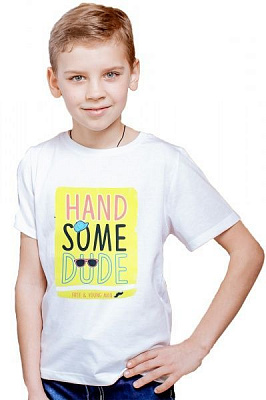 Футболка для хлопчиків KOSTA р.122-128 білий 0111-3