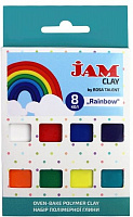 Пластика Jam Clay Rainbow 8 шт. 20 г 