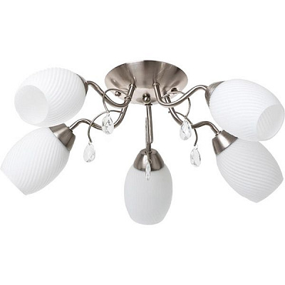 Люстра Accento lighting Barcelona ALDW-MX12841-5 5x60 Вт E27 сатин никель