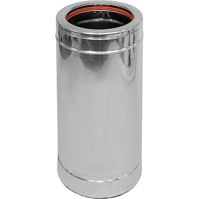 Труба дымоходная Versia-Lux двустенная н/н ф150/220 0.5 м VL