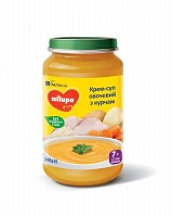 Крем-суп Milupa овочевий з курчам 200 г 