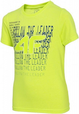 Футболка 4F HJZ20-JTSM008-72N 140 лимонний