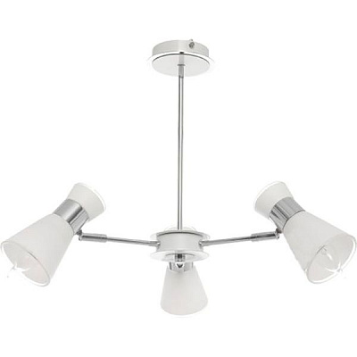 Люстра потолочная Accento lighting Treviso 3xE14 хром ALHu-HKP31310A/3 