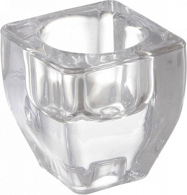 Свічник Royal 6.4х6.4х7.2 см прозорий