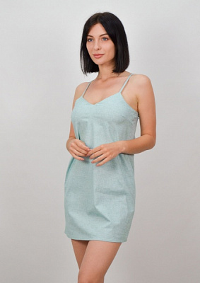 Ночная рубашка Roksana Ketrin №1103/69006 р.L зеленый