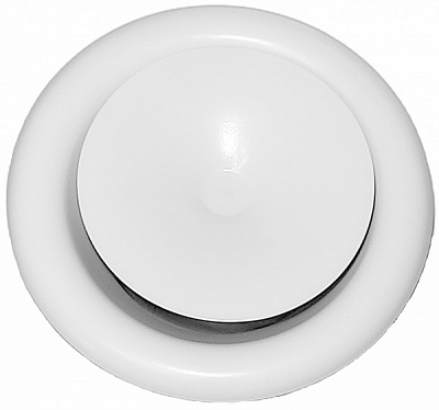 Рамка вентиляционная приточная (анемостат) SV 150 мм металл белый 