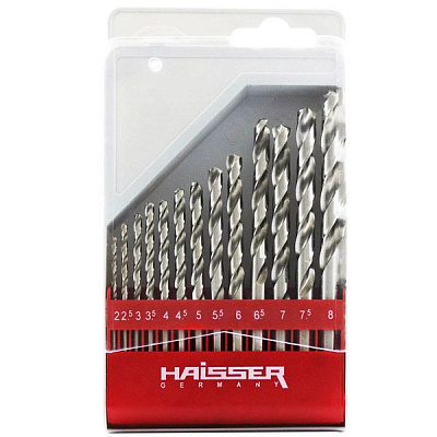 Набор сверл по металлу Haisser 13 шт