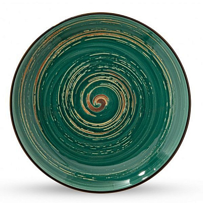 Тарілка обідня Spiral Green 28 см WL-669516/A Wilmax
