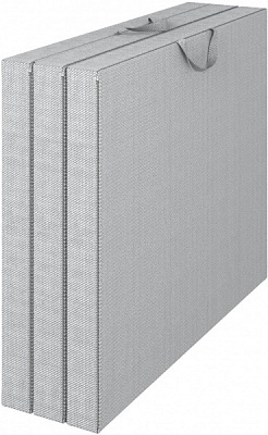 Матрац-трансформер серый Origami 80x190 см