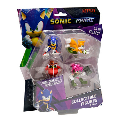 Набір ігрових фігурок SONIC Prime – Пригоди Емі SON2040C