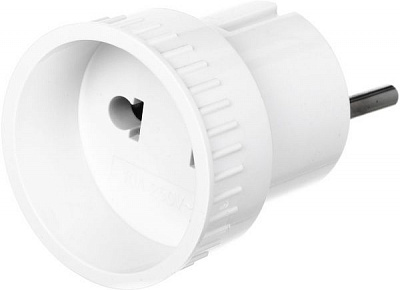 Адаптер UP! (Underprice) без заземления 1 гн. белый YK-306-WH 