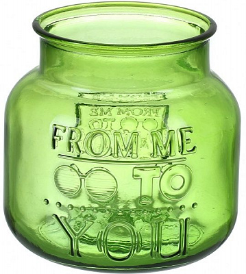 Ваза For You 20 см Зеленый оливковый San Miguel