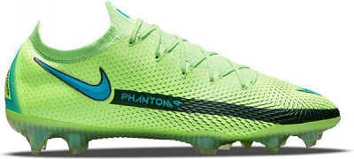 Бутсы Nike PHANTOM GT ELITE FG CK8439-303 р. US 10,5 голубой