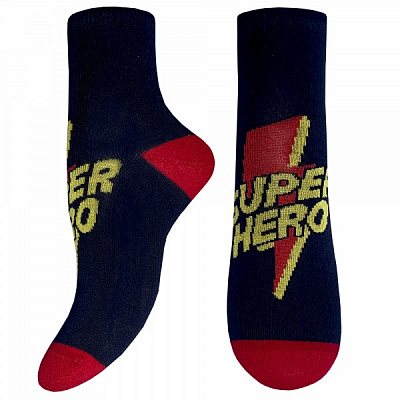 Носки детские унисекс Легка хода 9286 р. 22–24 черный 