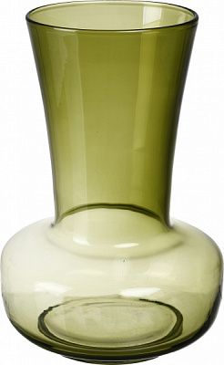 Ваза Wrzesniak Glassworks Olive 32 см зеленый 