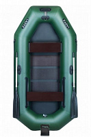Лодка надувная Ладья гребний ЛТ-270ЕСТ зеленый