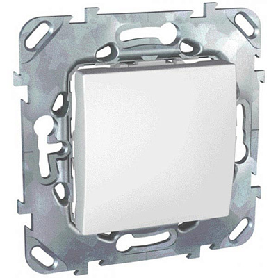 Выключатель одинарный Unica MGU5.201.18ZD белый