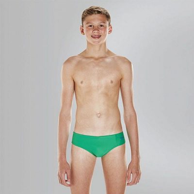 Плавки Speedo Essential Boys Logo Brief 8-05533C219 р.32 зеленый